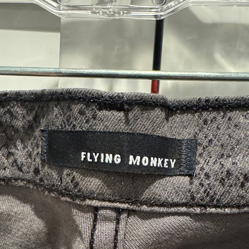 Flying Monkey Nwot Snake Metallic Patterned Skinn… - image 4